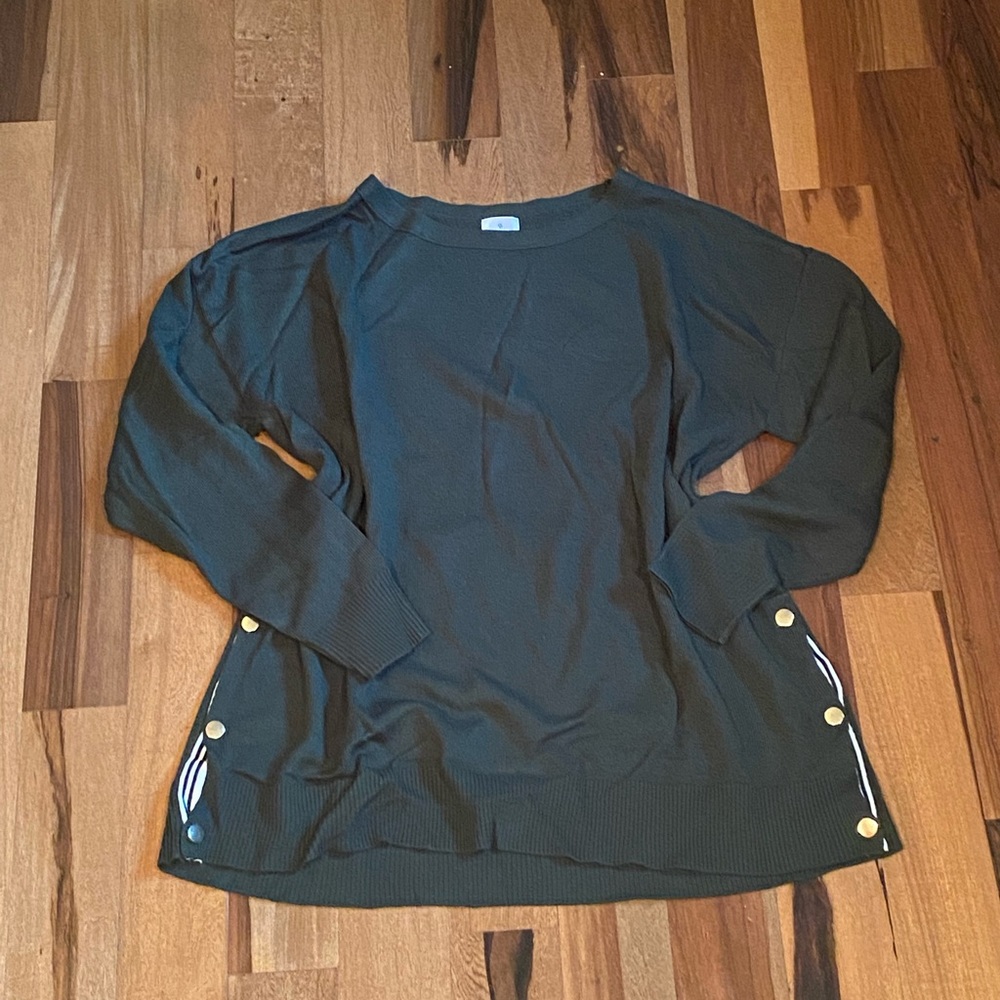 Dark Green XL Dressbarn Sweater